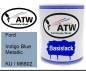 Preview: Ford, Indigo Blue Metallic, KU / M6802: 1L Lackdose, von ATW Autoteile West.